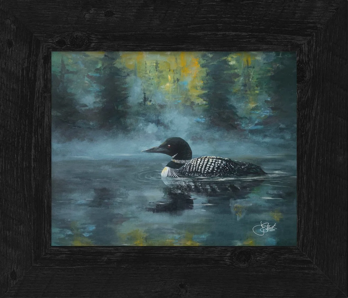 "Loonell" 16" x 12" Print