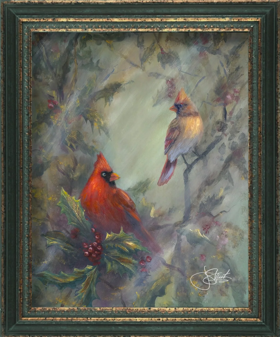 "Christmas is Coming" 11" x 14" Print