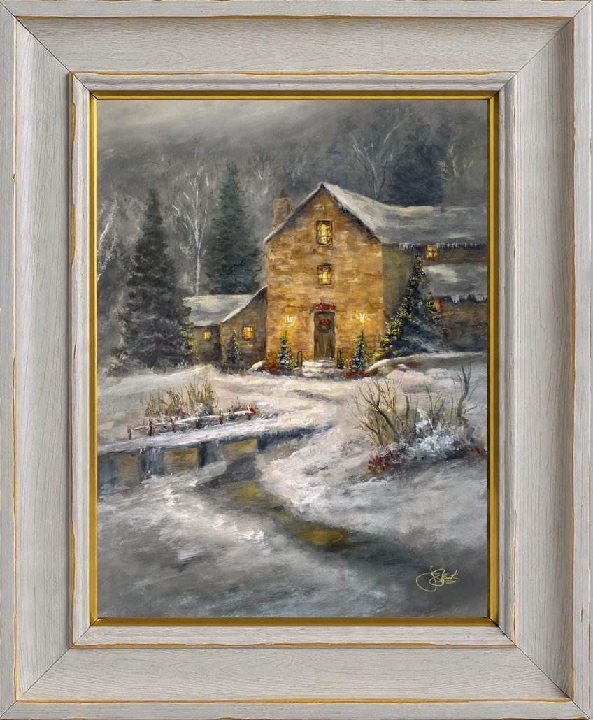 "Christmas Warmth 12" x 16" Print