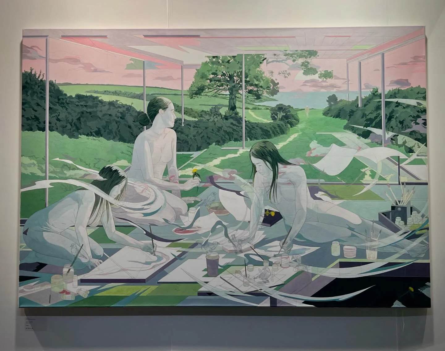 🌟

@jonfoxartist 
@londonartfair 
@circlecontemporarygallery 
@business_design_center