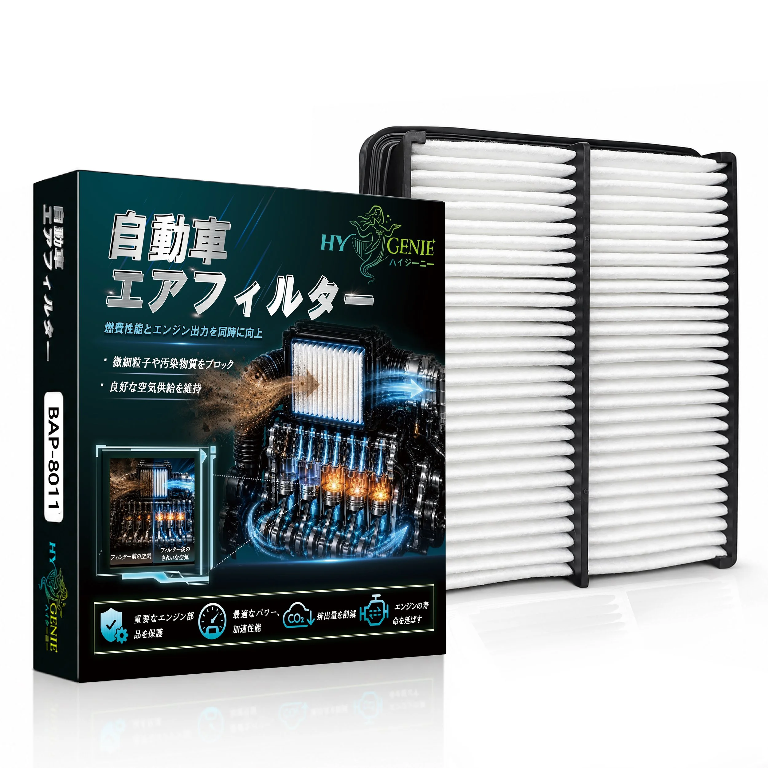 BAP-8011
純正品番AY120-KE007 16546-KA163 16546-KA164 16546-KA160 16546-KA161 16546-KA162 V9112-F002