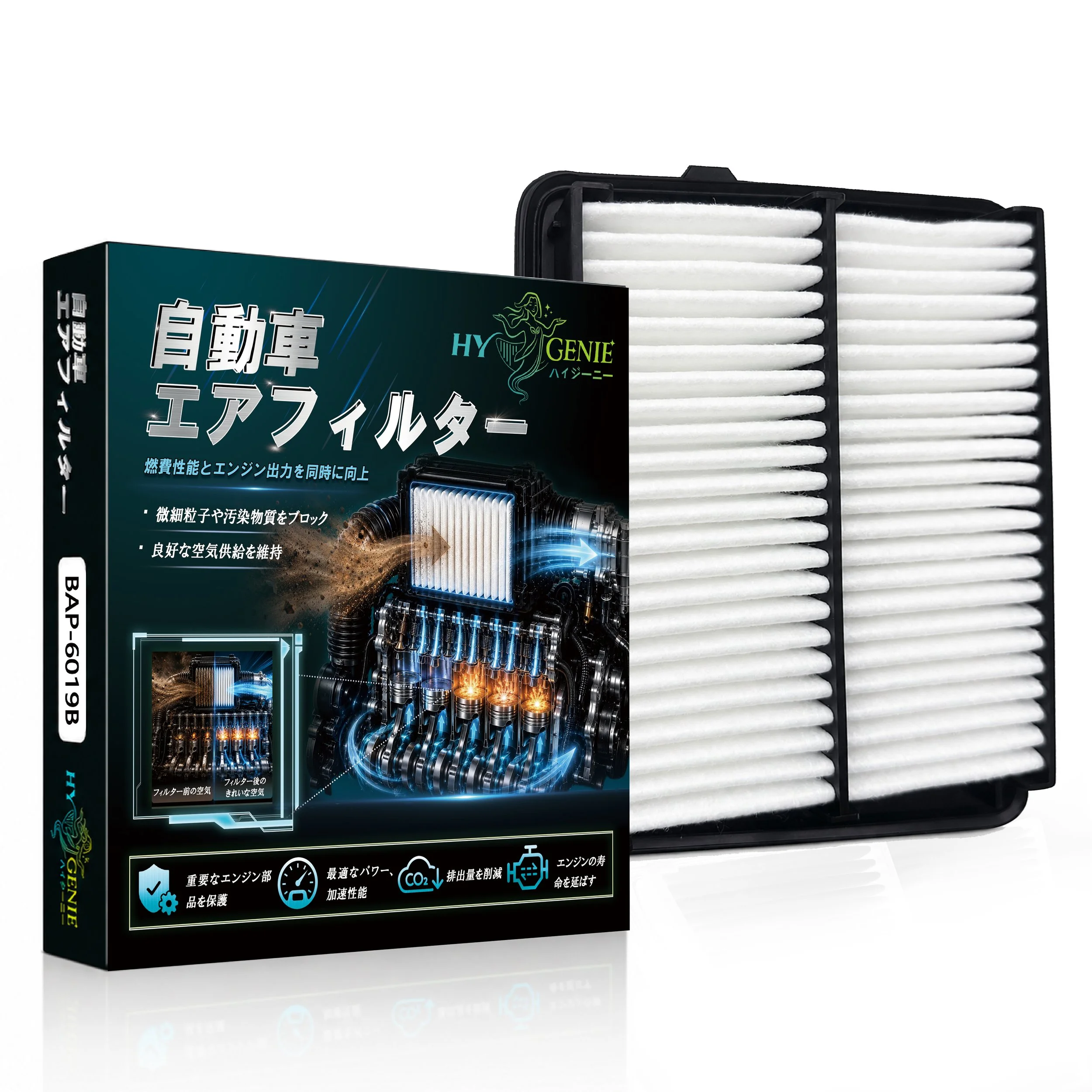 BAP-6019B
純正品番17801-B5010 17801-B5020 AY120-KE061 V9112-D022