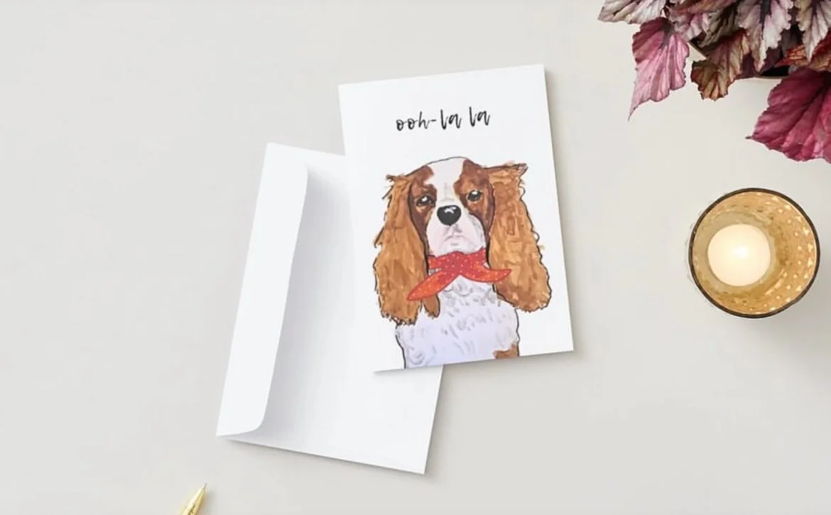 Ooh-la-la Cavalier King Charles