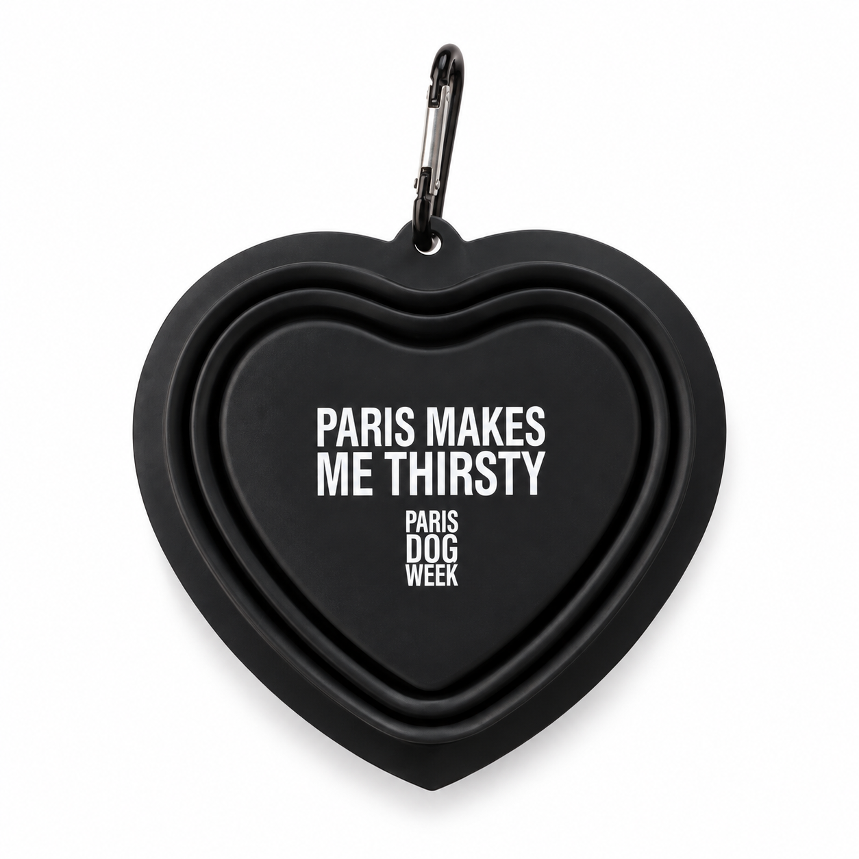 Paris Dog Week Collapsible Water Bowl
