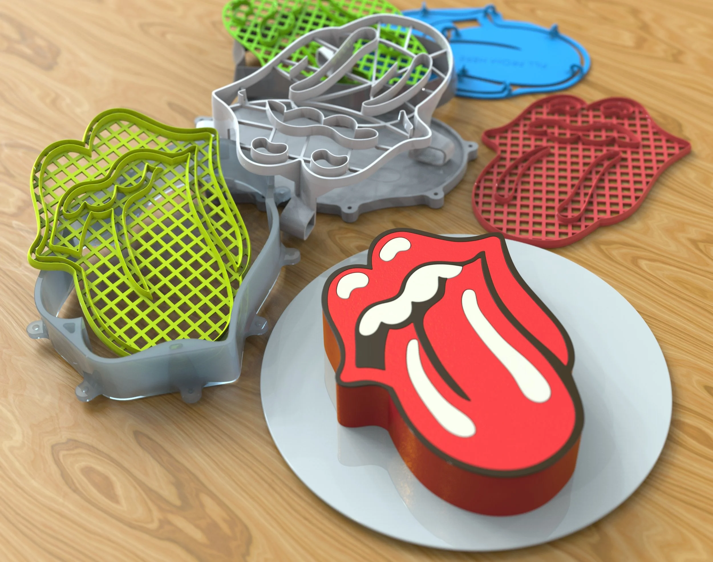 Rolling Stones cake