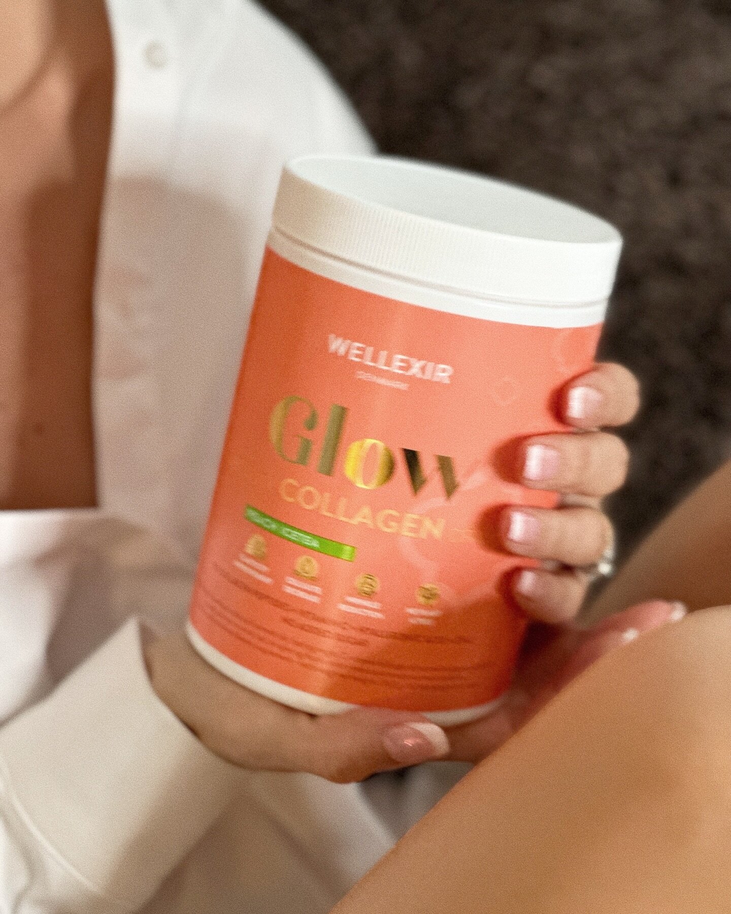 To maintain a good habit of drinking your collagen supplement daily, we believe you have a better chance of success if your daily dose is a pleasure. Which is why we made our Peach Icetea flavored beauty collagen drink 🍑 #wellexir