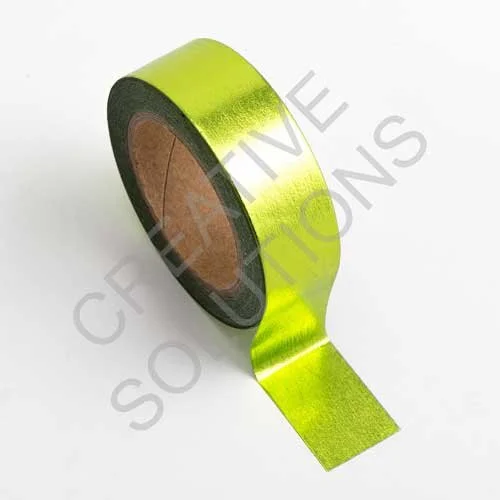 Washi Tape - lime metallic