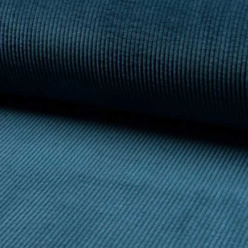 Washed Corduroy in Petrol