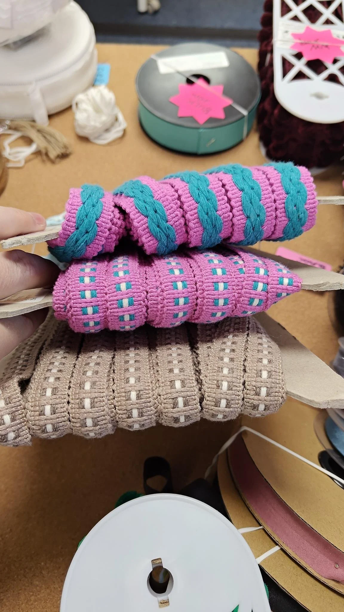 Trimming cotton mix 19mm- Bulk 25m