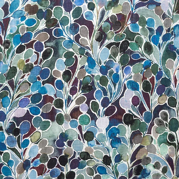 Mardi Gras - Cotton and Linen Curtain fabric - 2m cut length