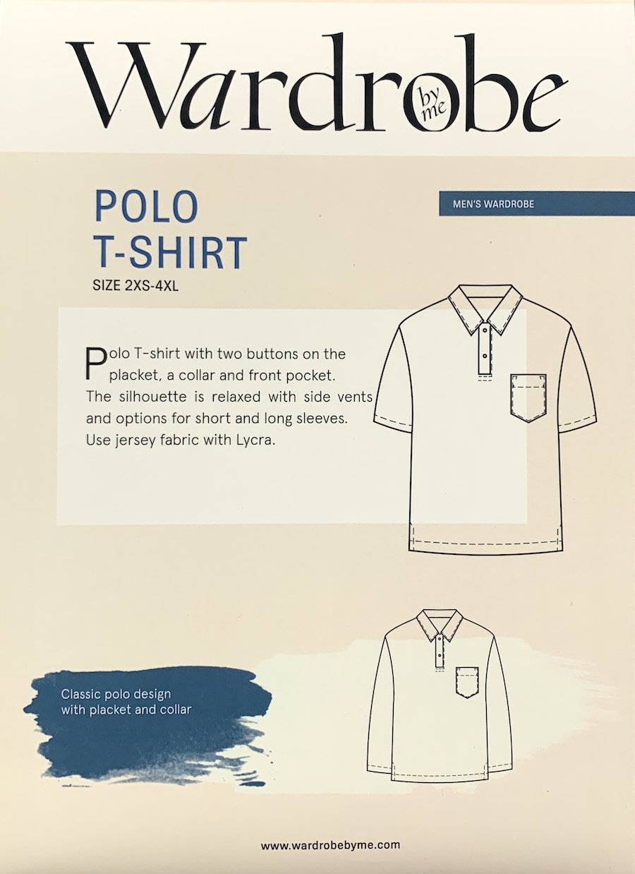 Draper Polo Shirt Pattern Wardrobe by me