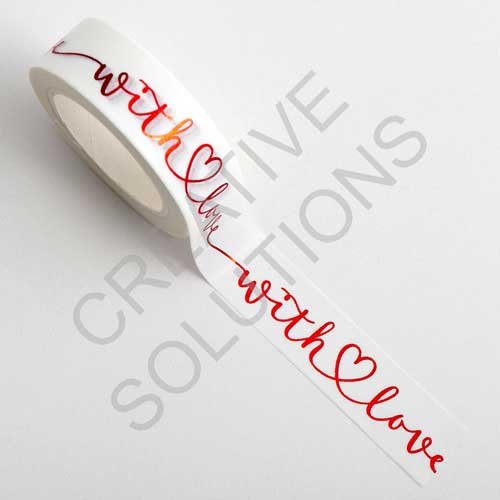 Washi Tape - with love