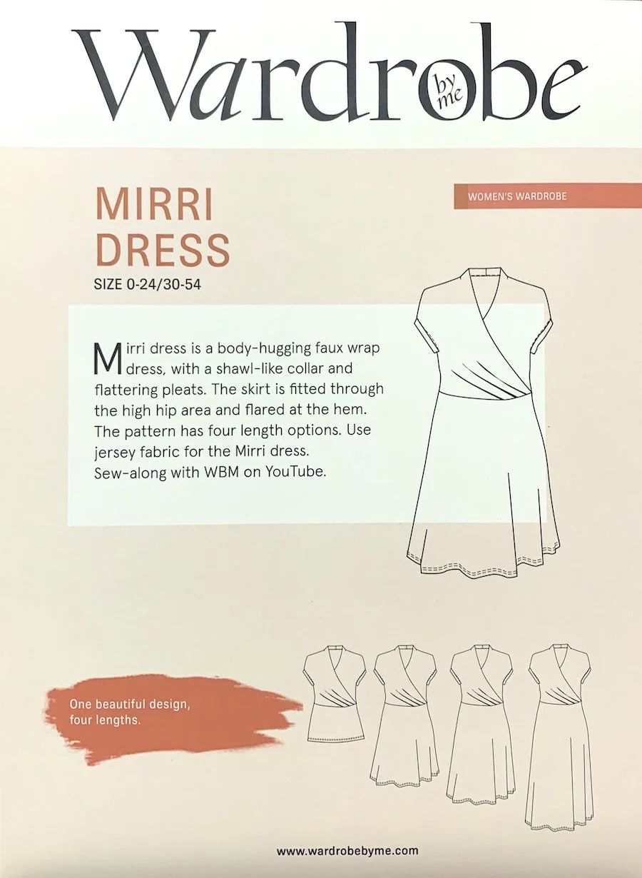 Mirri Dress Pattern Wardrobe by Me