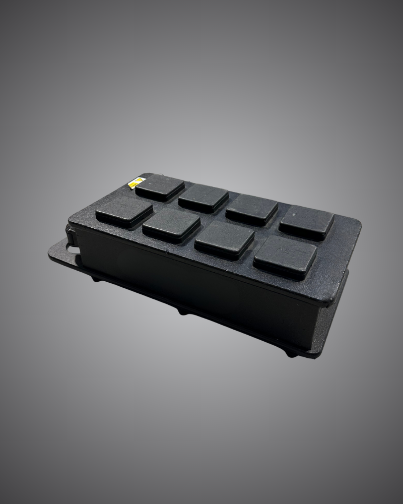 EC Hire technical hire, 16A to 13A loop through distro hire, Event Concept power breakout for conferences and live event builds