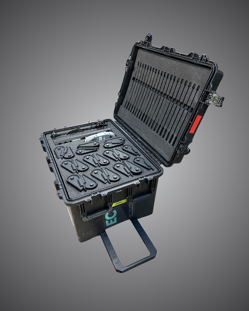 Event Concept technical hire, Shure Microflex wireless conference system hire, EC Hire digital delegate microphone system for conferences and corporate events