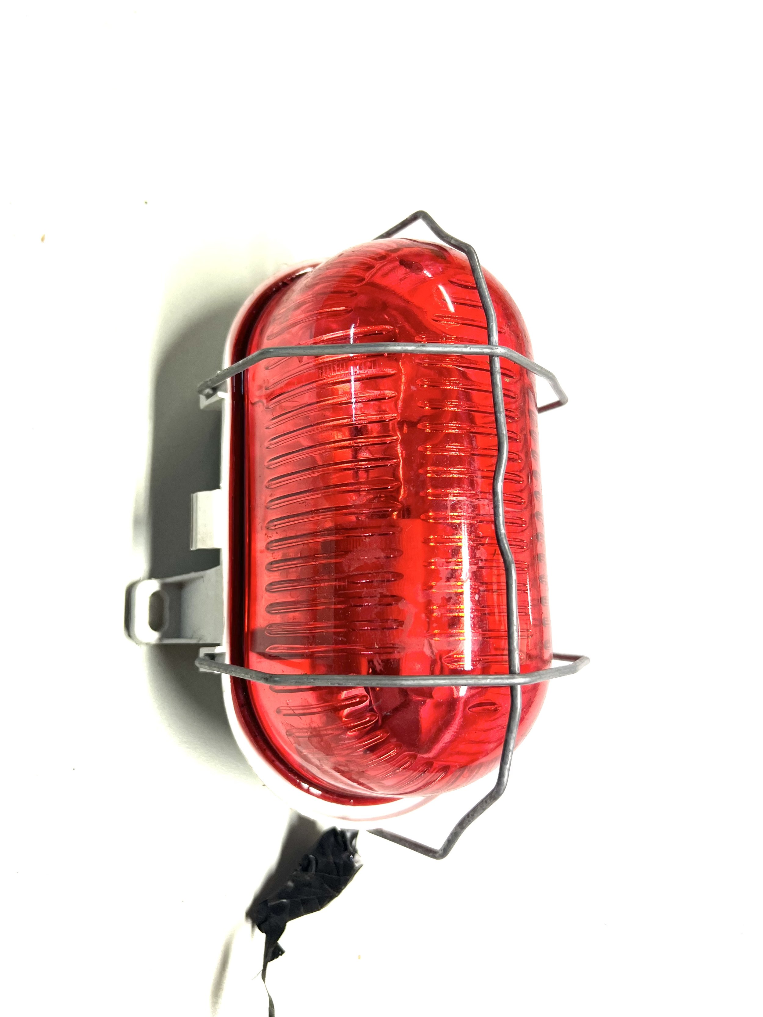 Red Industrial Lamp