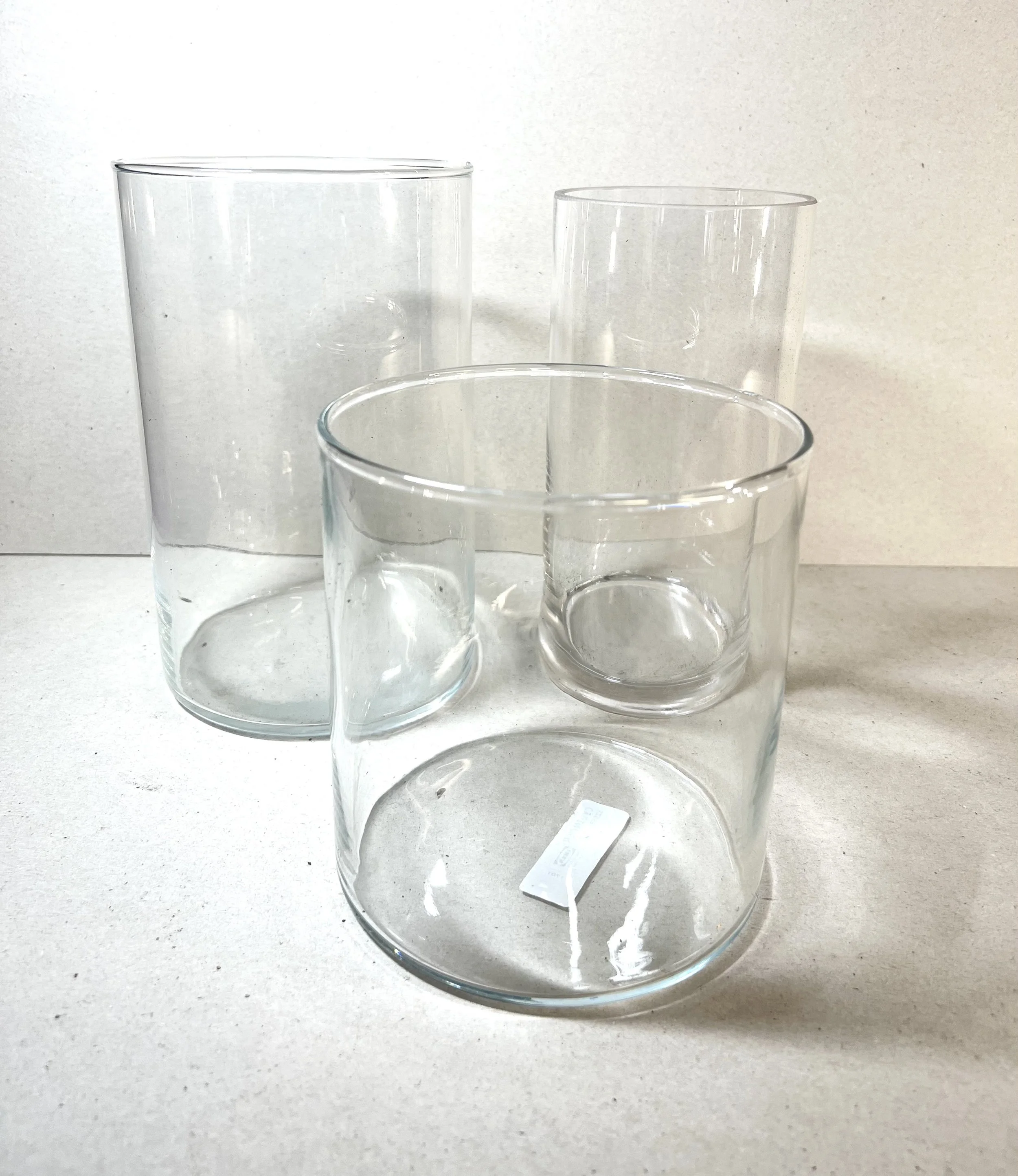 Set of Glass Vases