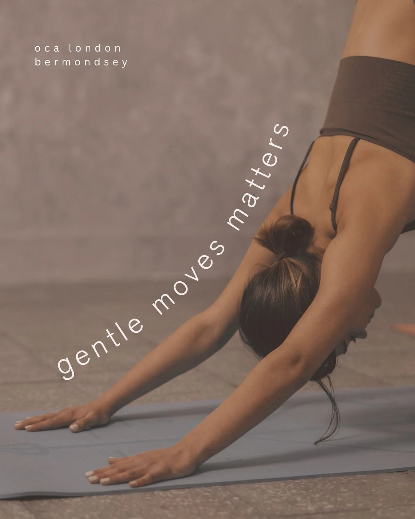 Slowing down is a powerful act of self-care.

Here, at Oca, we believe that every movement counts, helping you reconnect, restore, and breathe with intention. 
Join us for classes that honour your pace, your body, and your journey. Because Gentle Mov