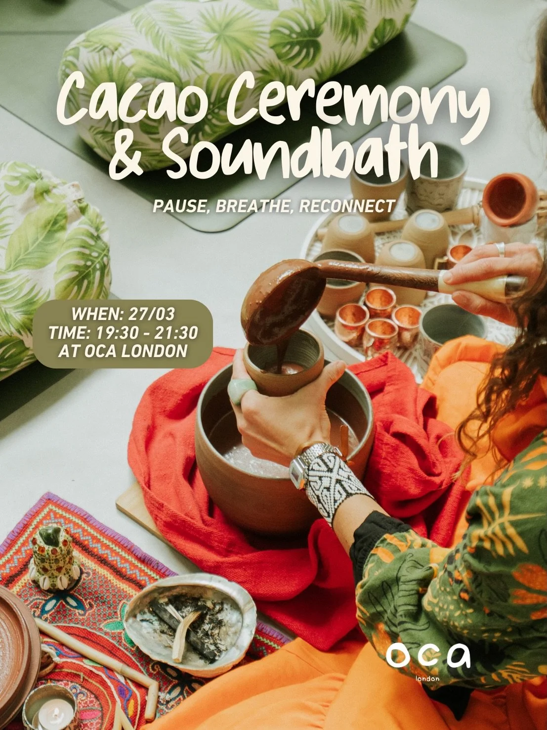 There&rsquo;s something powerful about allowing yourself to pause 🤍

To step away from the noise, to soften the body&hellip;to simply be.

Our next Mindful Friday is an invitation for exactly that.
An evening to reconnect through a heart-opening cac