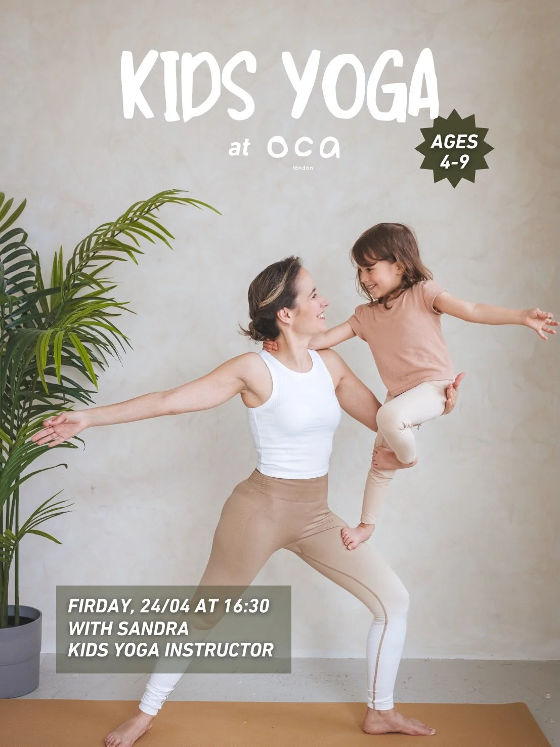 A space where little ones can move, breathe and simply be ✨

Our Kids Yoga classes are designed to support children in a playful and nurturing way blending movement, imagination and moments of calm. 

Through storytelling, games and creative expressi