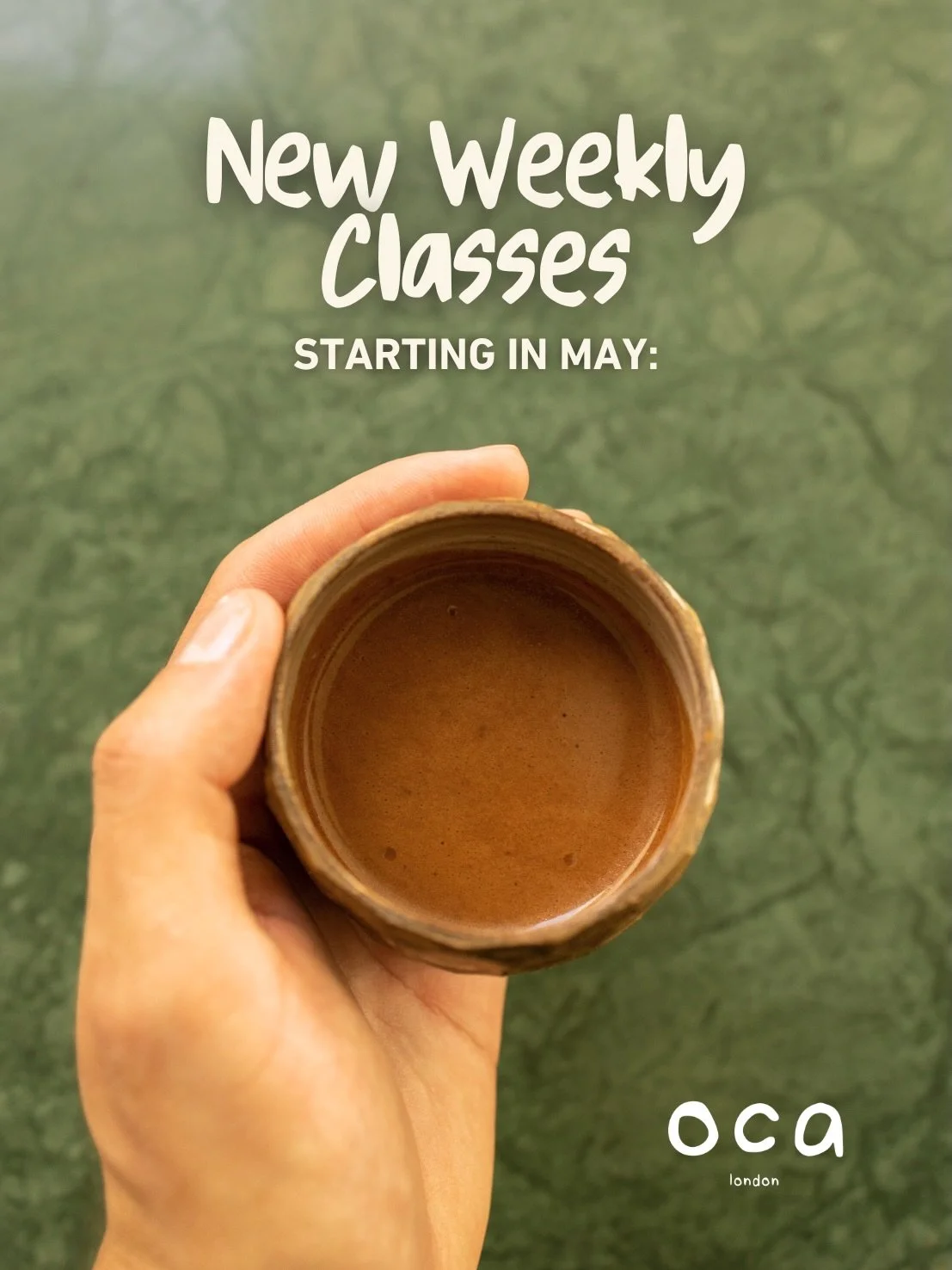 May is bringing new energy into the space 🌿

Check it out the new classes arriving at @ocalondon :

✨ Tuesdays:

- Restore (Community &pound;10) at 17:00
- Pregnancy Yoga at 18:15

✨Wednesdays:

- MIIT Strength Class (Medium Intensity Interval Train