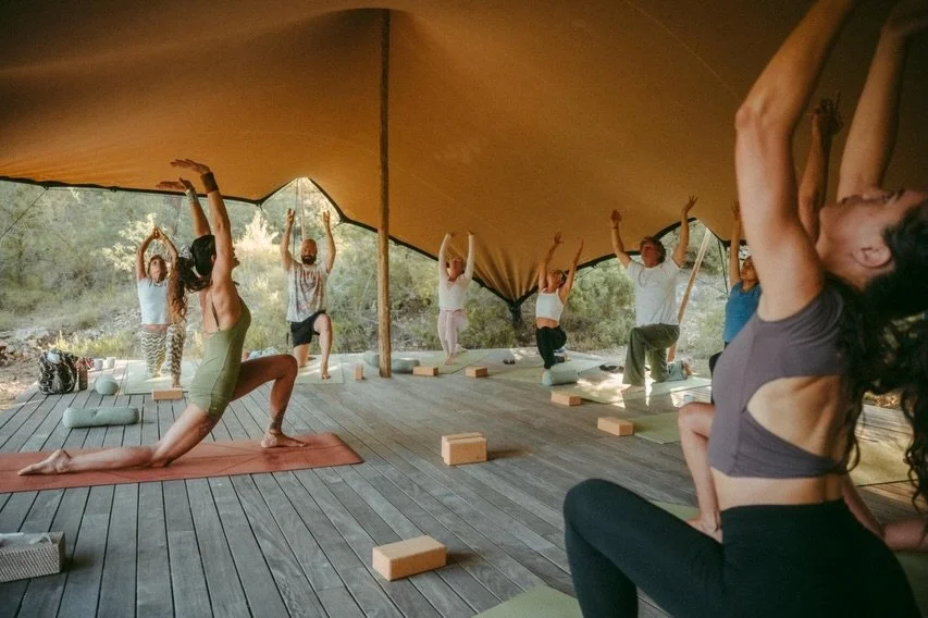 While life continues back home, something truly special is unfolding in Ibiza ☀️

This week, our Oca Solar Retreat is bringing together yoga, meditation, breathwork, nature and community in a way that reminds us what Oca is all about: slowing down, r