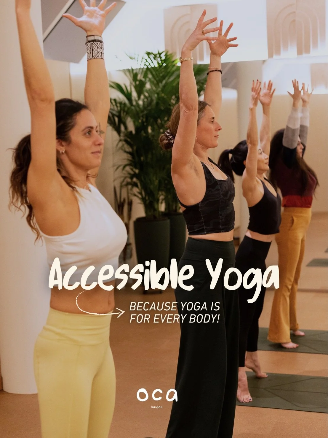 Yoga doesn&rsquo;t ask your body to fit the practice, the practice meets you where you are 🤍🧘🏽

Accessible Yoga is an invitation to move gently, breathe deeply and reconnect with yourself in a way that feels supportive to your body, your pace and 