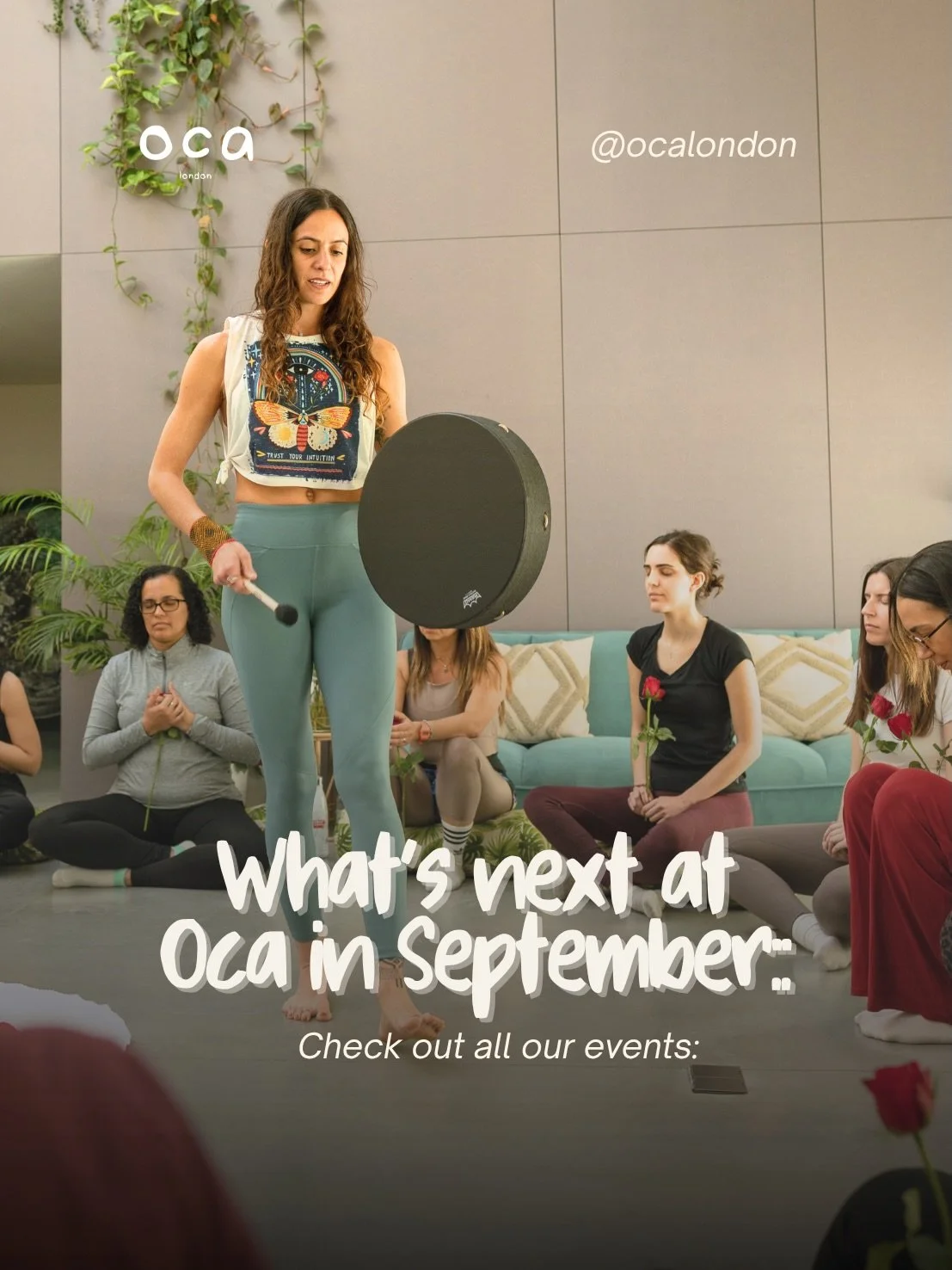 September at OCA is all about connection, nourishment, ritual and community 🤍

A new month, with so many beautiful opportunities to gather, slow down, reconnect and experience something different together.

Here&rsquo;s what&rsquo;s next at OCA this