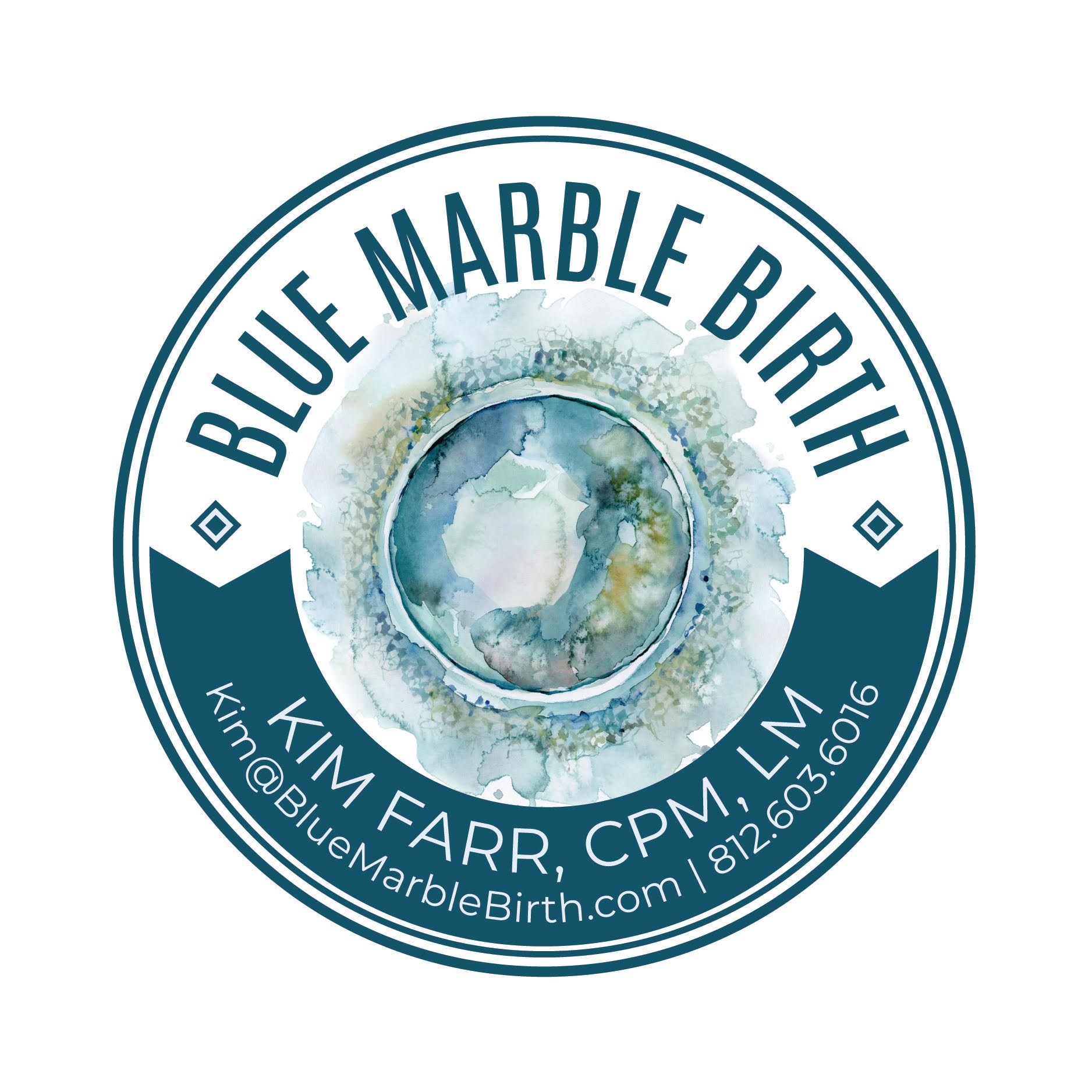 Why blue marble birth?