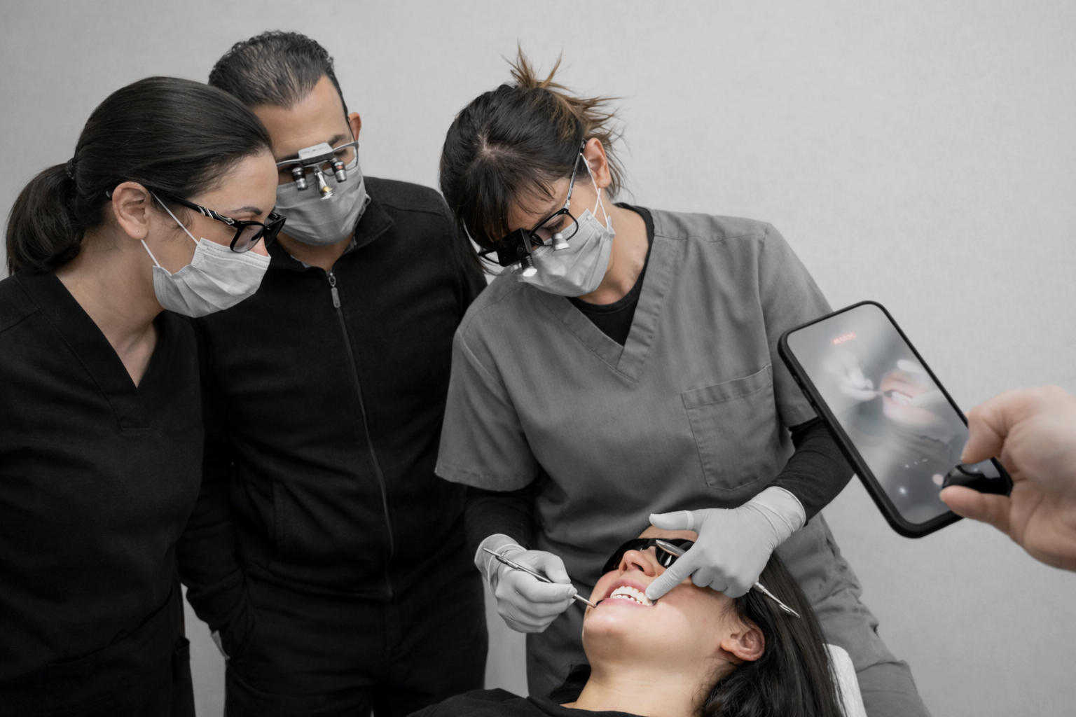 Hands-on BiteAlign course for dentists with dental models and practical training