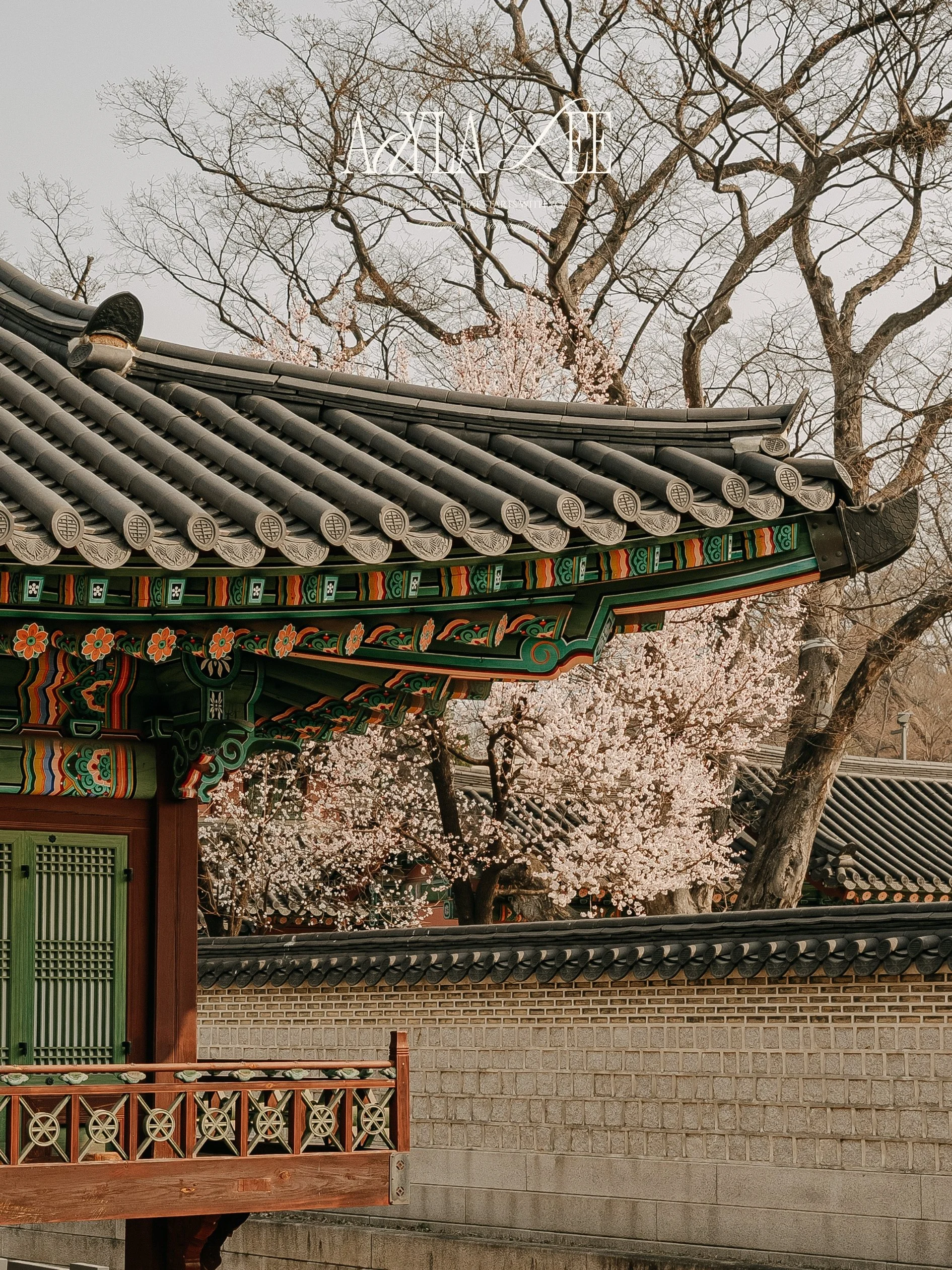 Korea travel campaign photographer capturing Changdeokgung Palace for luxury hotel storytelling