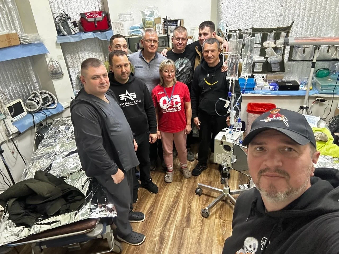 We have also sent disposable packs which will save 300+ lives.