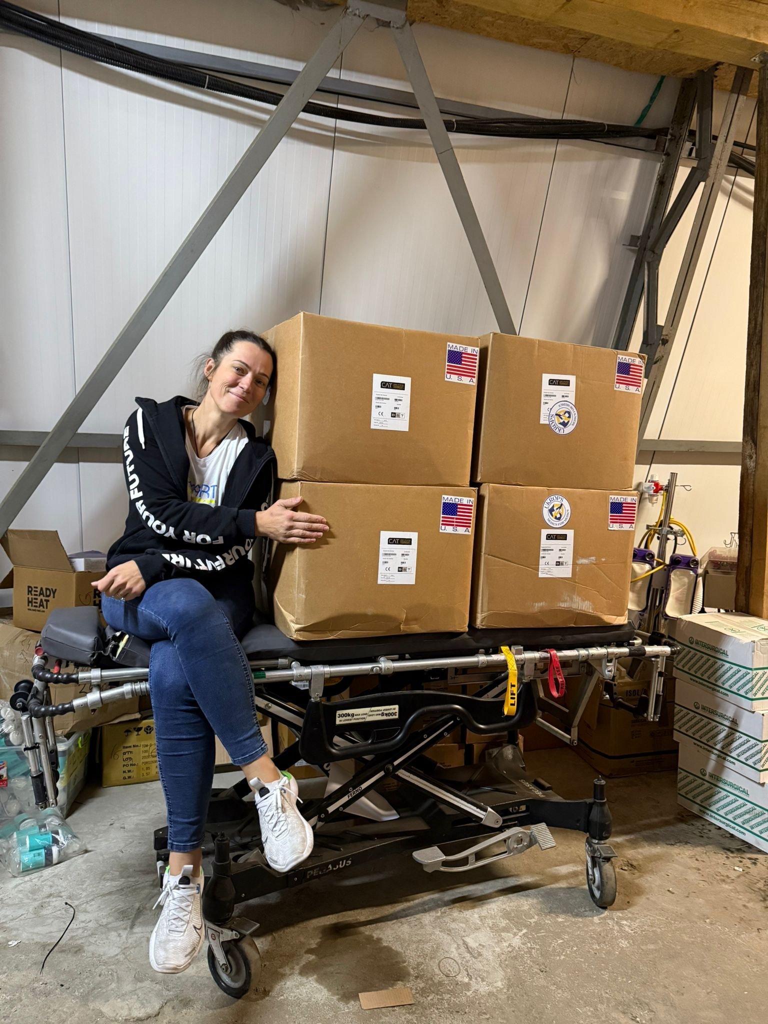 This is how 1000 tourniquets look like!