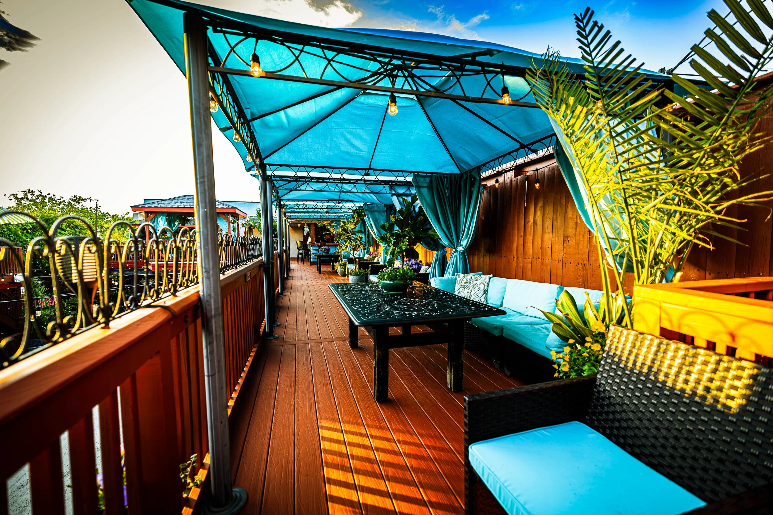 Lunasea private event and dining space in Virginia Beach