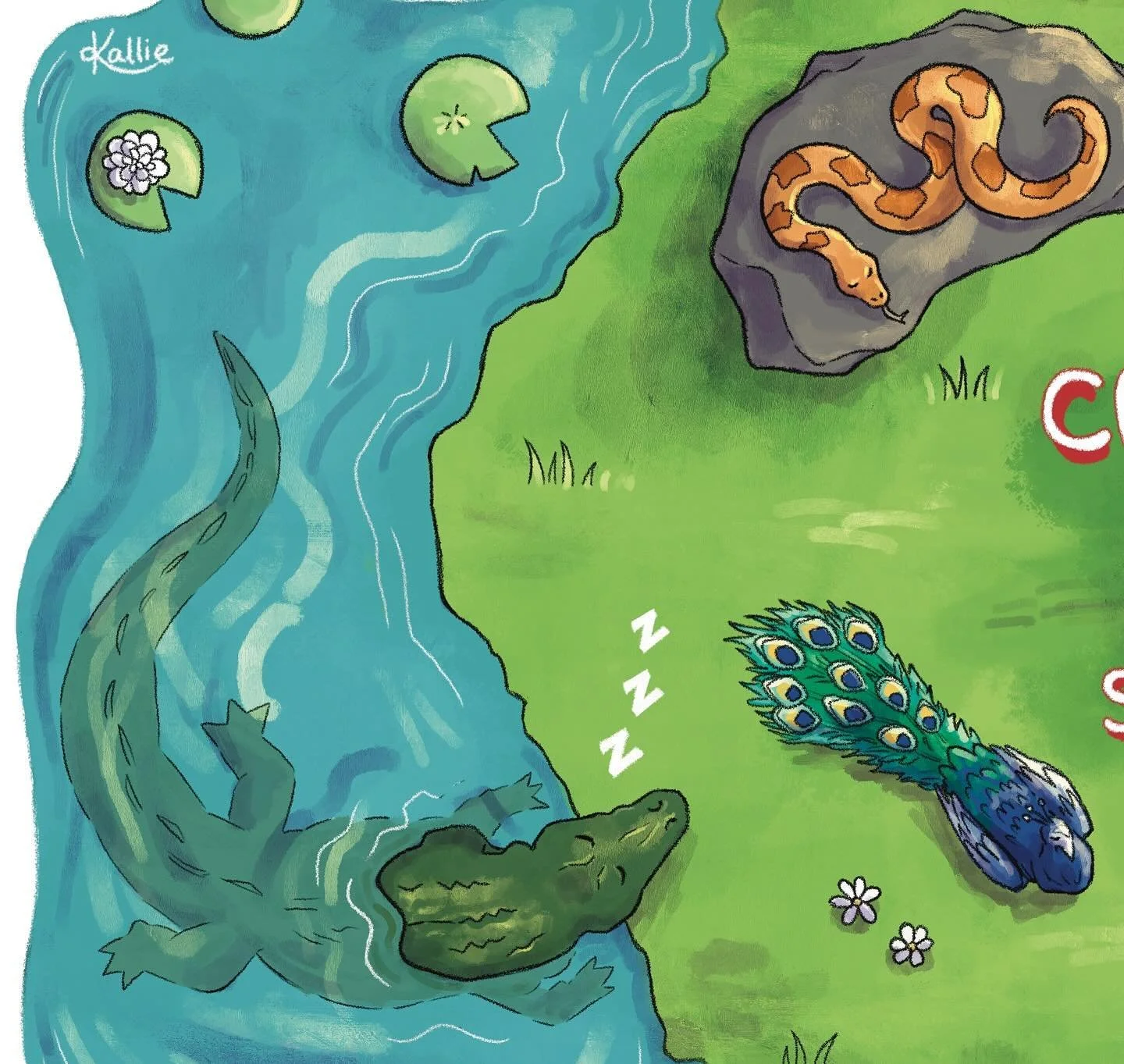 Some illustrations done for the Town Pages newspaper. The first image was a spread, so of course the dimensions don&rsquo;t fit into Instagram. To see it in its full glory, visit my website www.kalliehill.com!

#illustration #digitalart