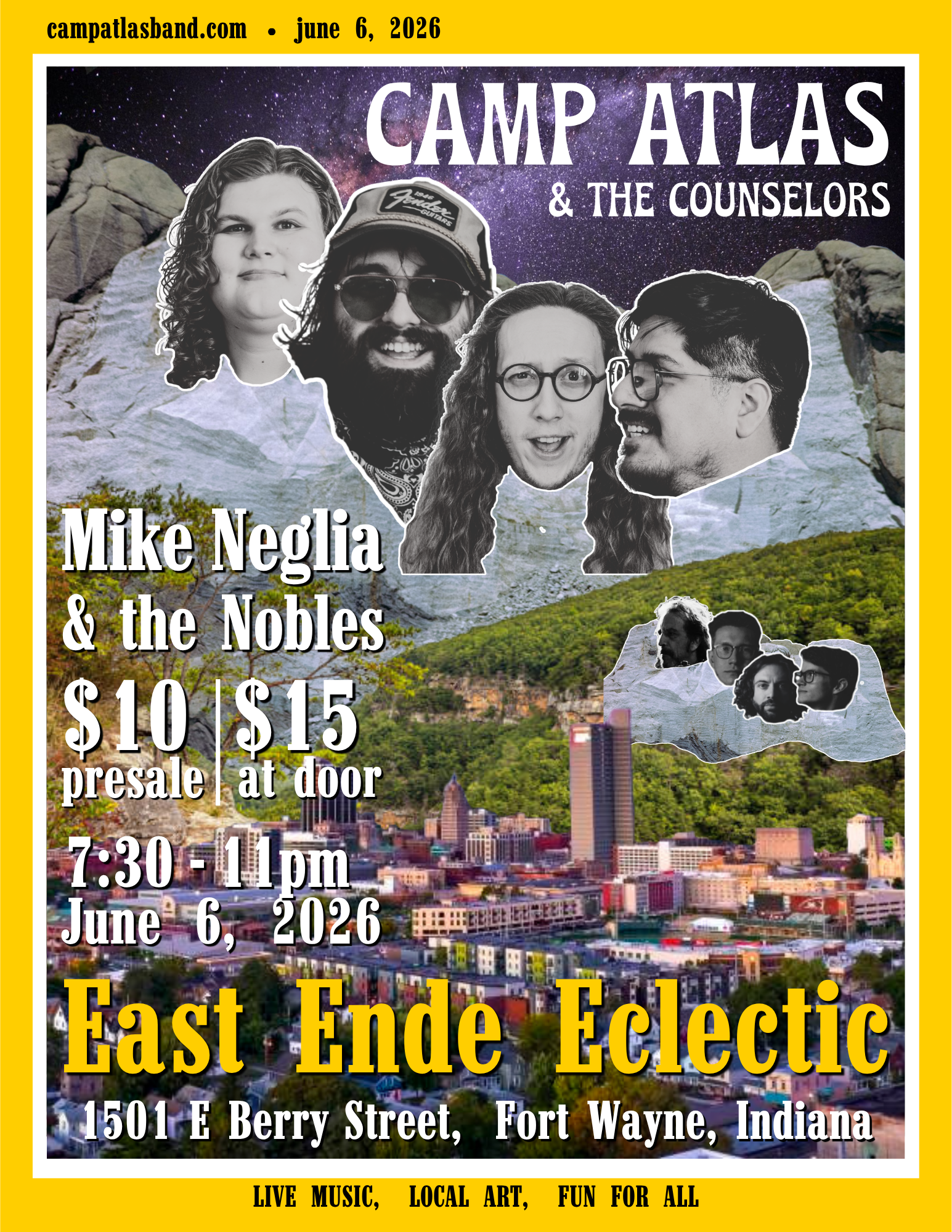 Camp Atlas & The Counselors @ East Ende Eclectic