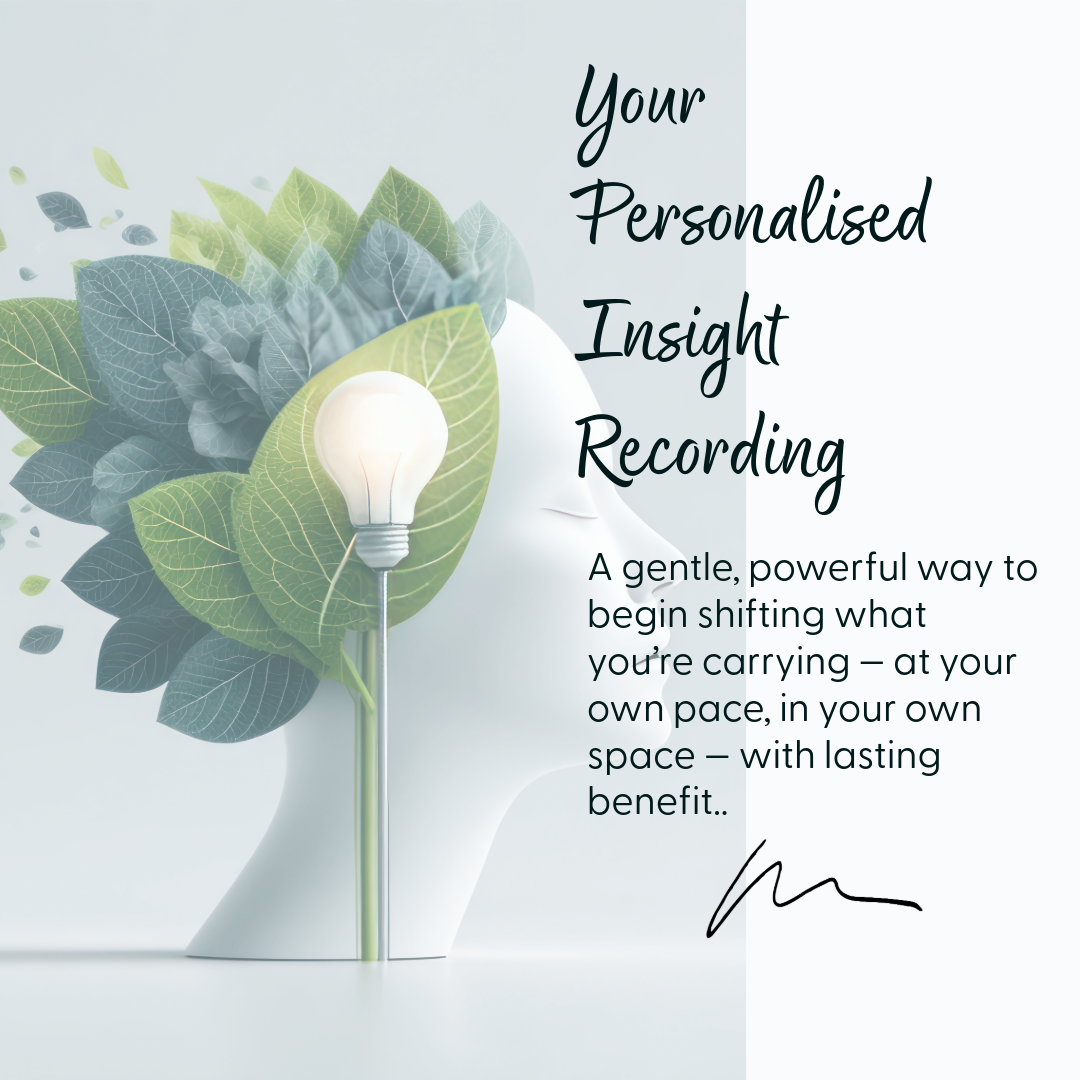 Your Personalised Insight Recording