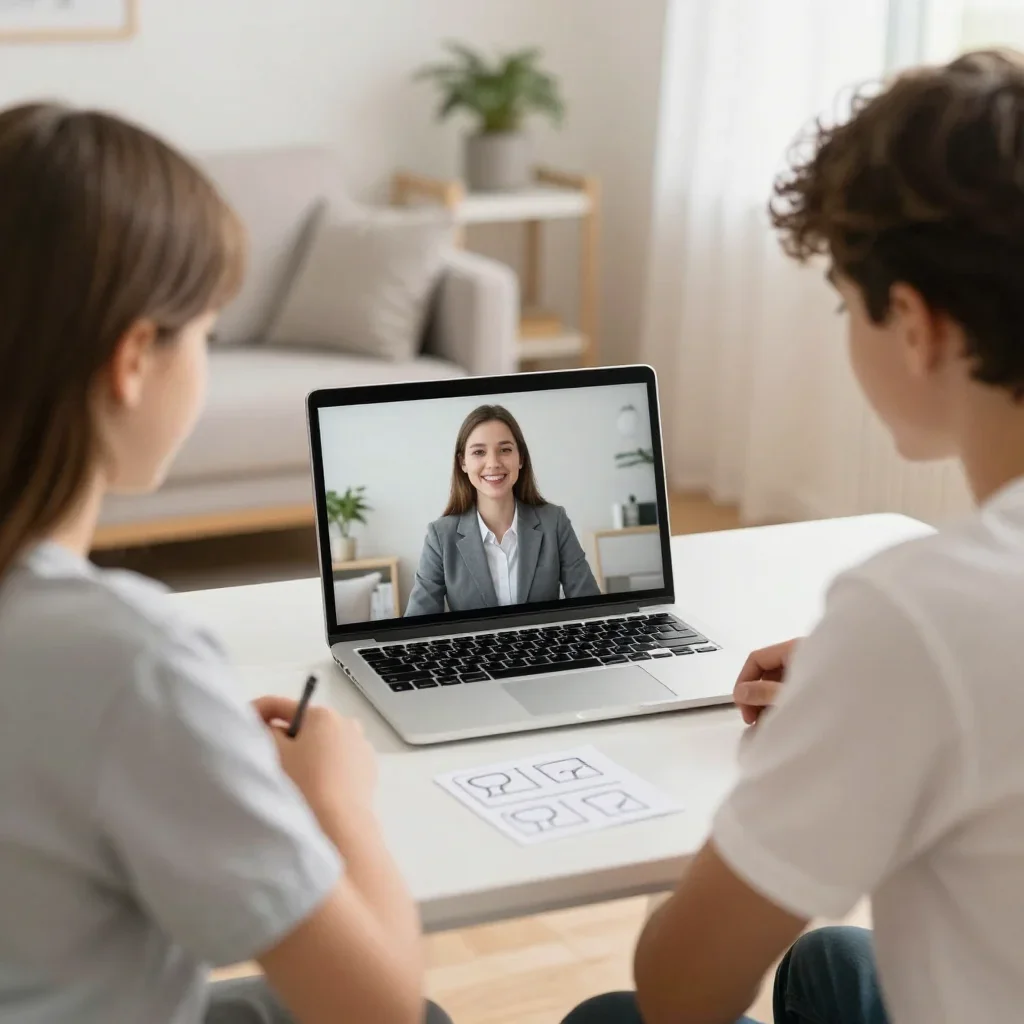 Improve Speech Fluency With Teletherapy Support Help