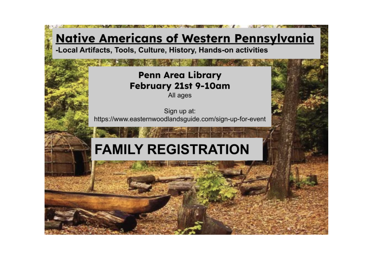 Native Americans of Western Pa- Family Registration