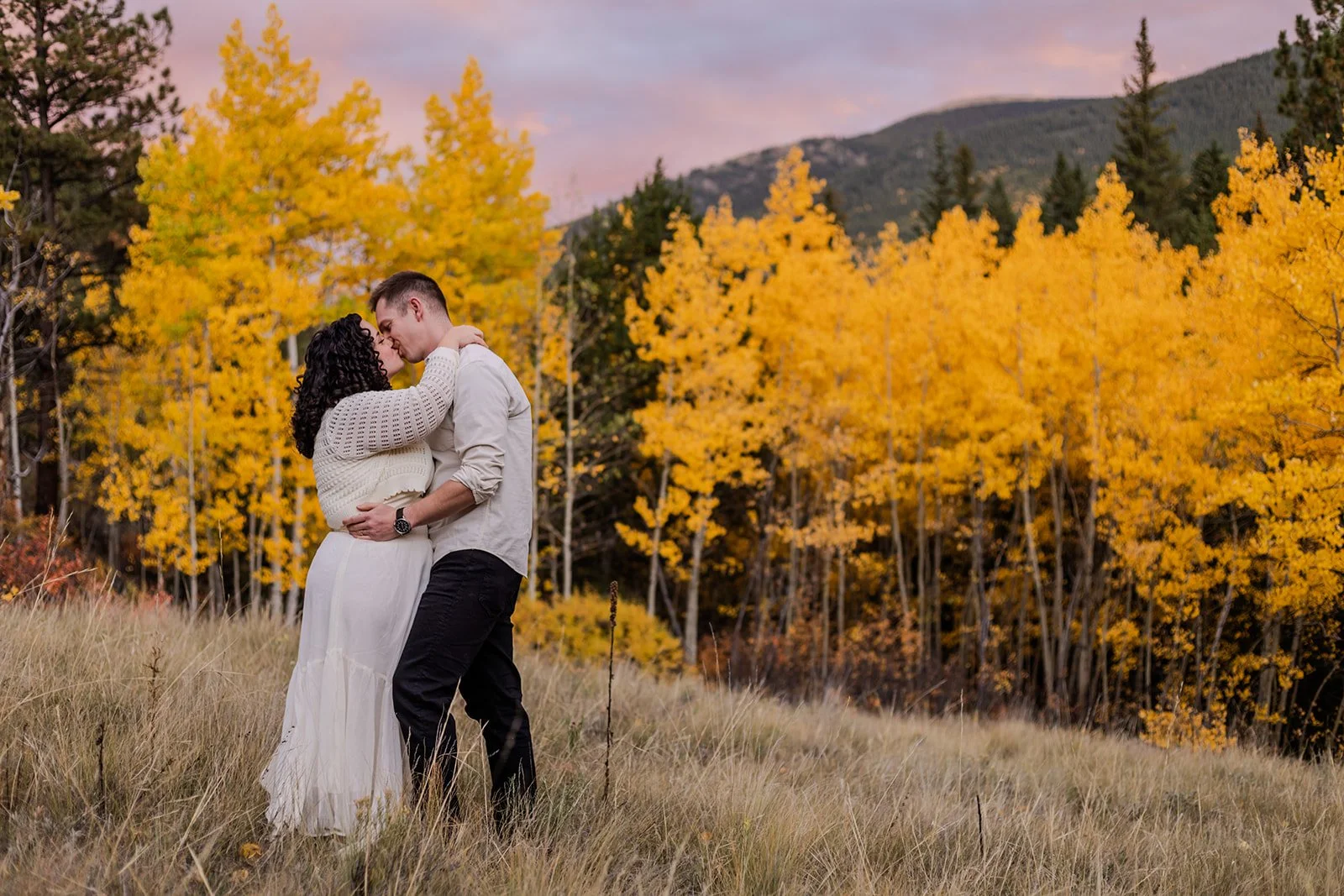 Nicole & Isaac’s Guanella Pass Engagement Photos