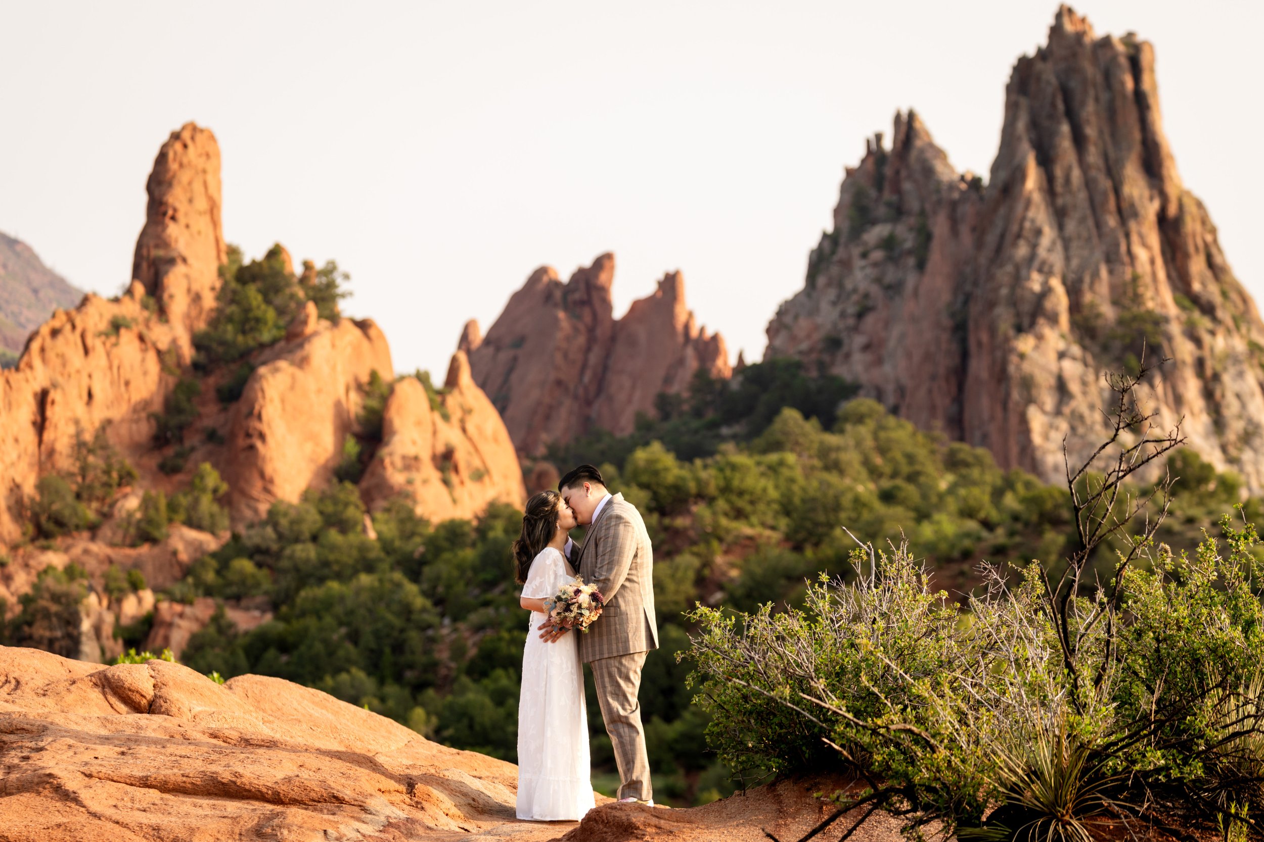 Charmaine & Loui, A Garden of the Gods Elopement