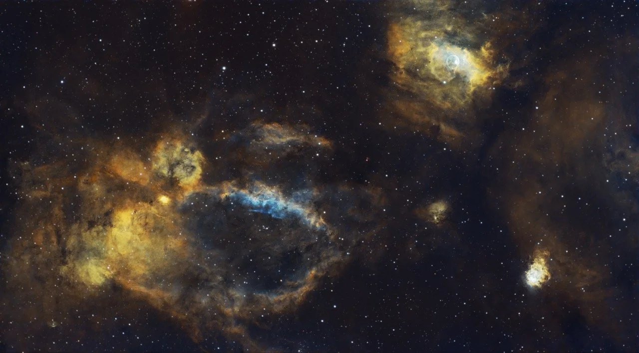 Bubble Nebula Region - by Naomi R. 