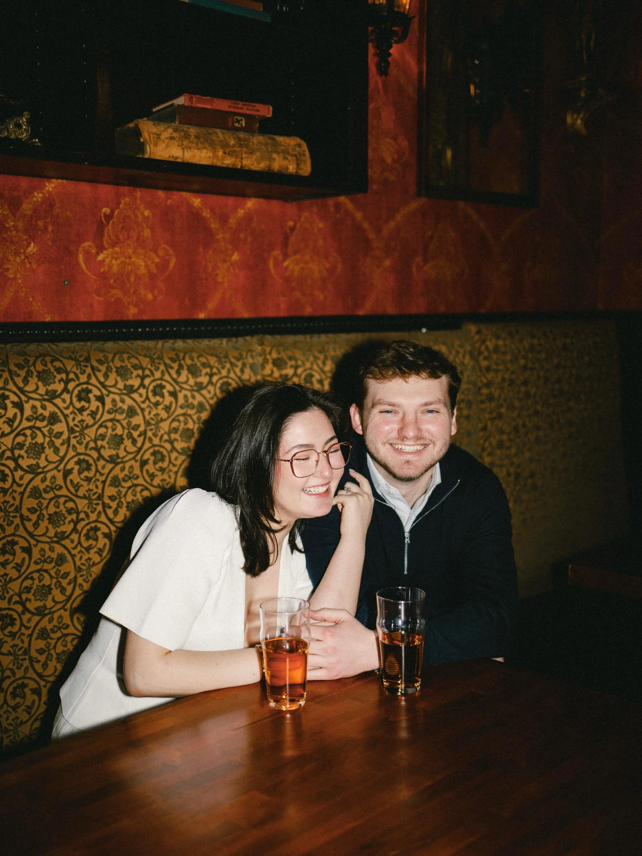 Fabi &amp; Charlie&rsquo;s engagement session in Boston &hearts;️

Special thanks to @thedublinerboston, film developed and scanned by @gelatinlabs 🎞️

#bostonphotographer #engagementphotoshoot #bostonweddingphotographer #bostonfilmphotographer #eng