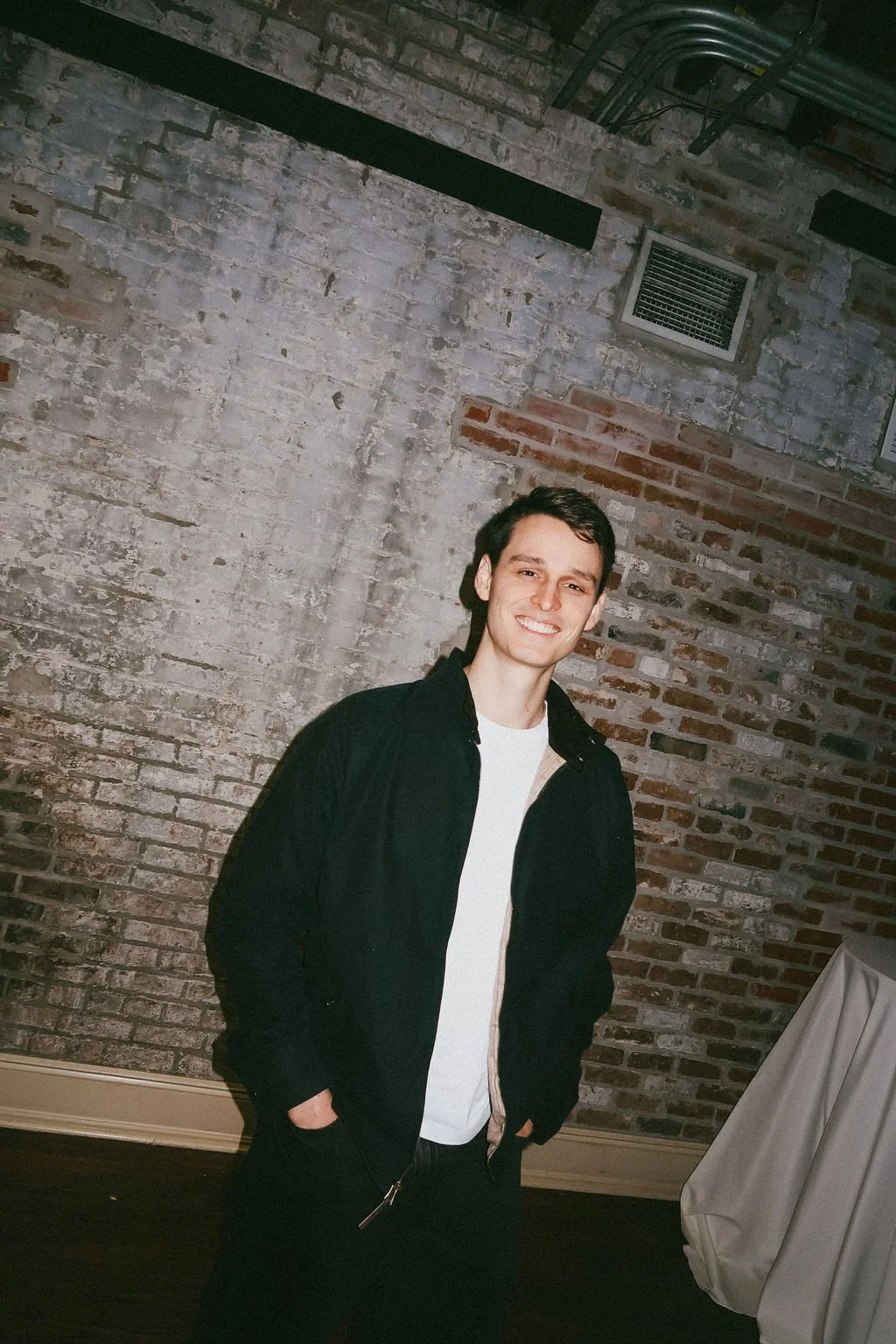 Candid of Nate with border