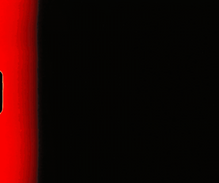 Charlie smiling on Super 8 with border