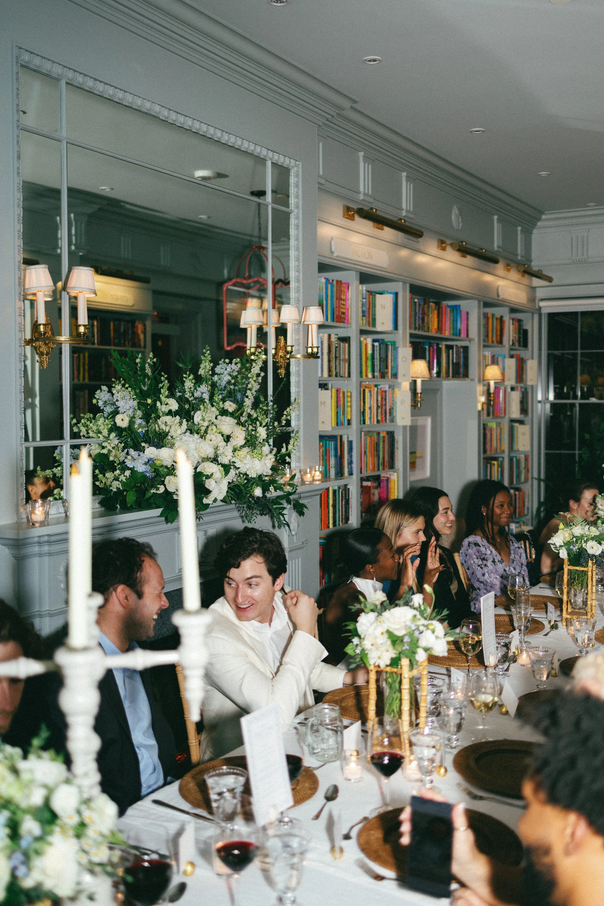 Beacon Hill Books and Cafe Wedding