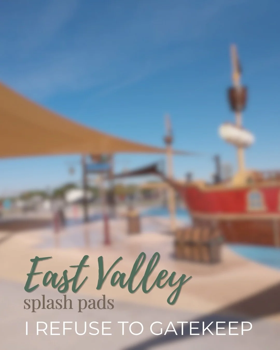 If you have kids in Arizona, you already know&hellip;
once it heats up, park days don&rsquo;t last long

So here are some go-to splash pad spots around the East Valley that we actually keep going back to

Good shade, space for kids to run and spots y