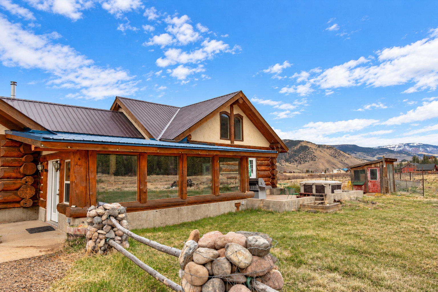 Rustic Mountain Valley Log Cabin.png