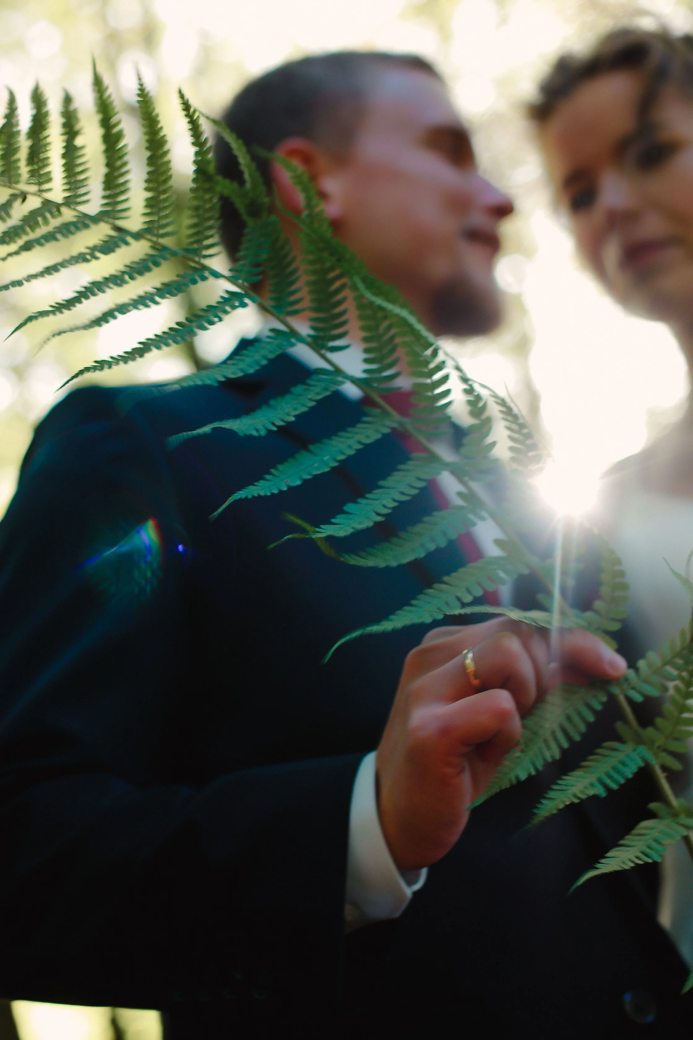 Skov bryllupsfotograf 