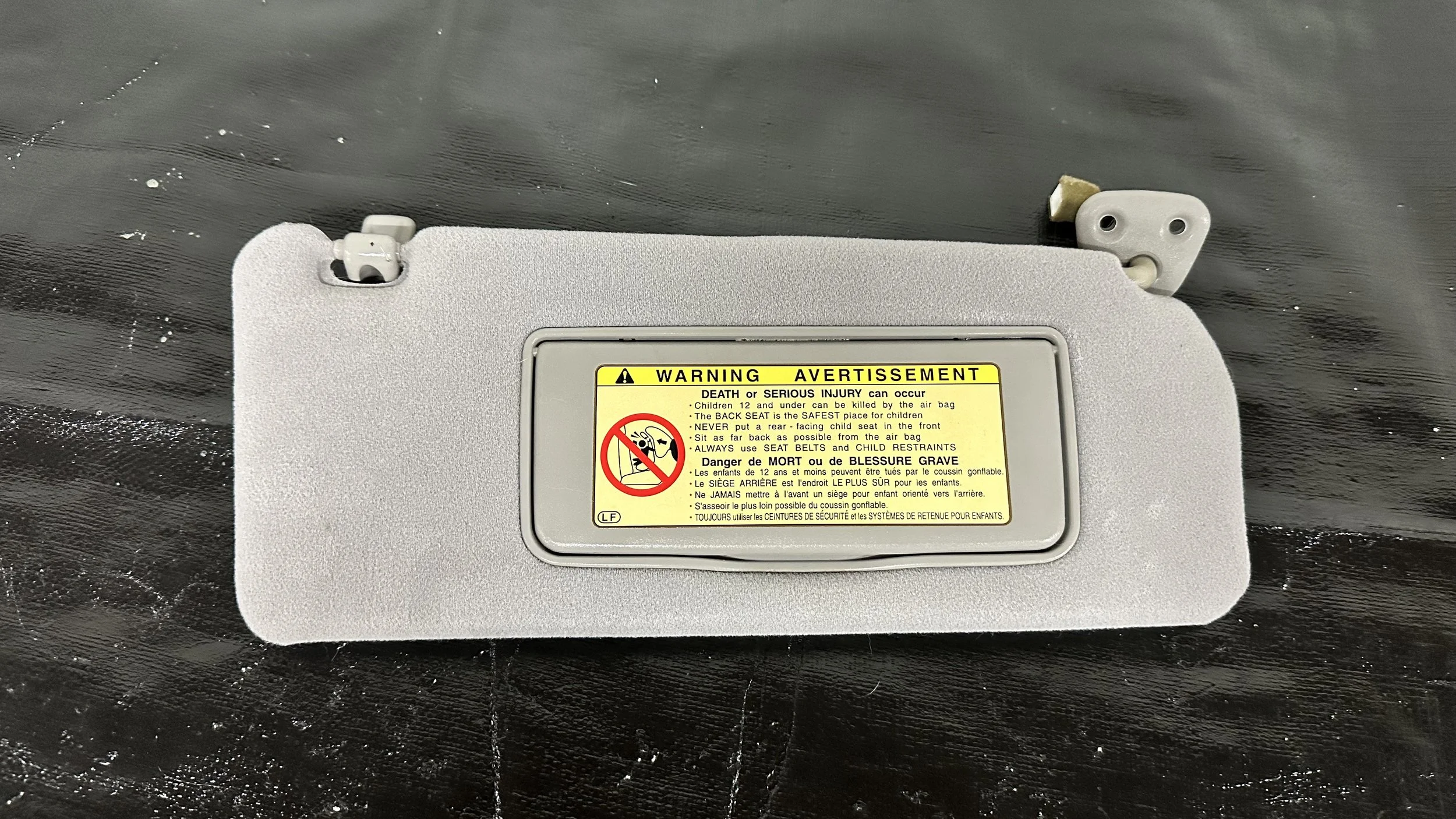 Sun visor RH - JCE11 -  - Windshield
